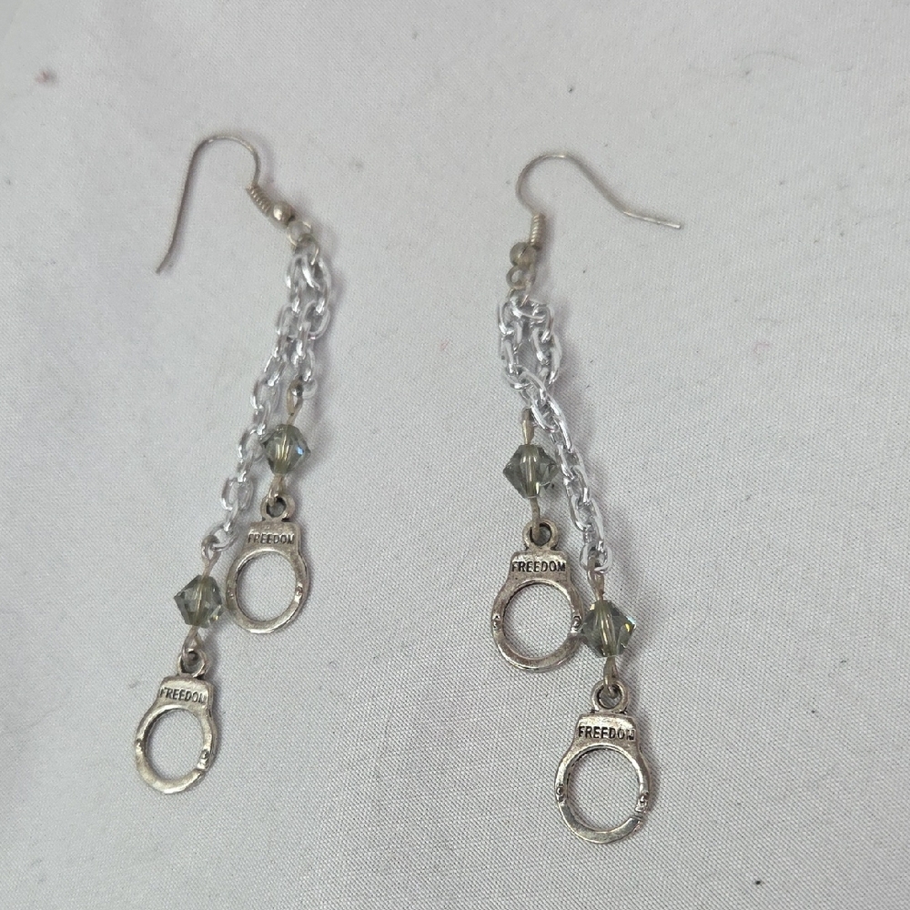 Handcuff Earrings Claires Vintage Y2k Vintage Mallcore Emo Jewelry